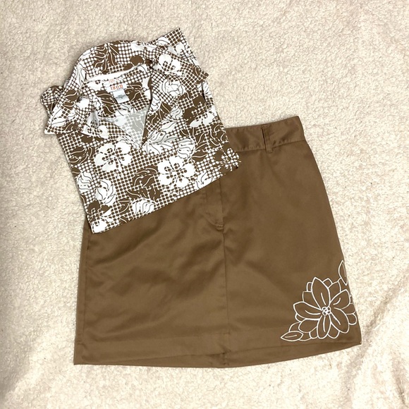 IZOD Floral Skort - Picture 1 of 6